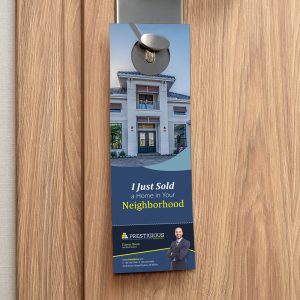 custom door hanger for local business marketing and direct advertising in Elizabethtown KY