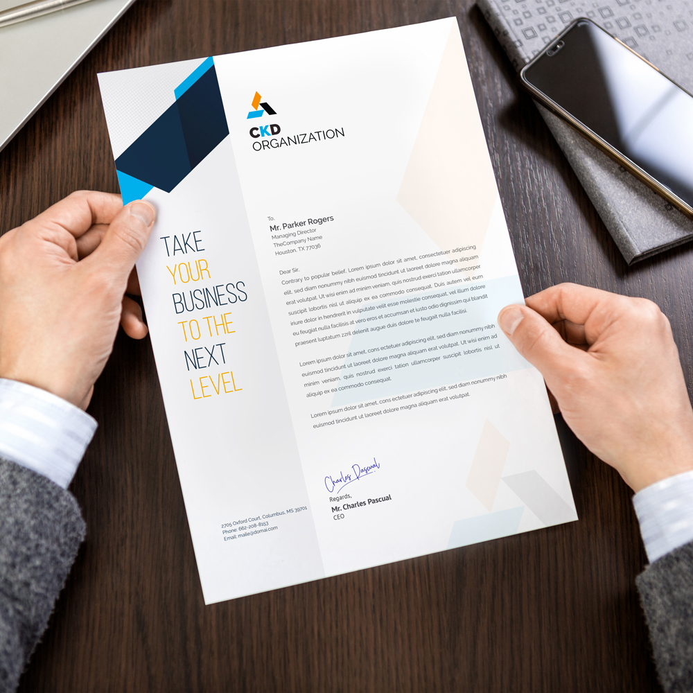 Custom Letterhead Printing